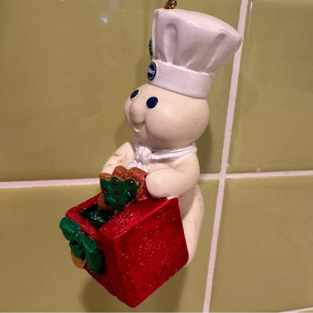 Danbury Mint The Pillsbury Doughboy Glitter Ornament - No Box